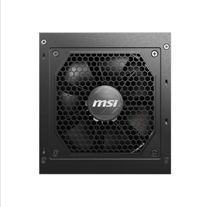 MSI MAG A750GL PCIE5 - power supply - 750 Watt power supply - 750 Watt - 120 mm - 80 Plus Gold certificate