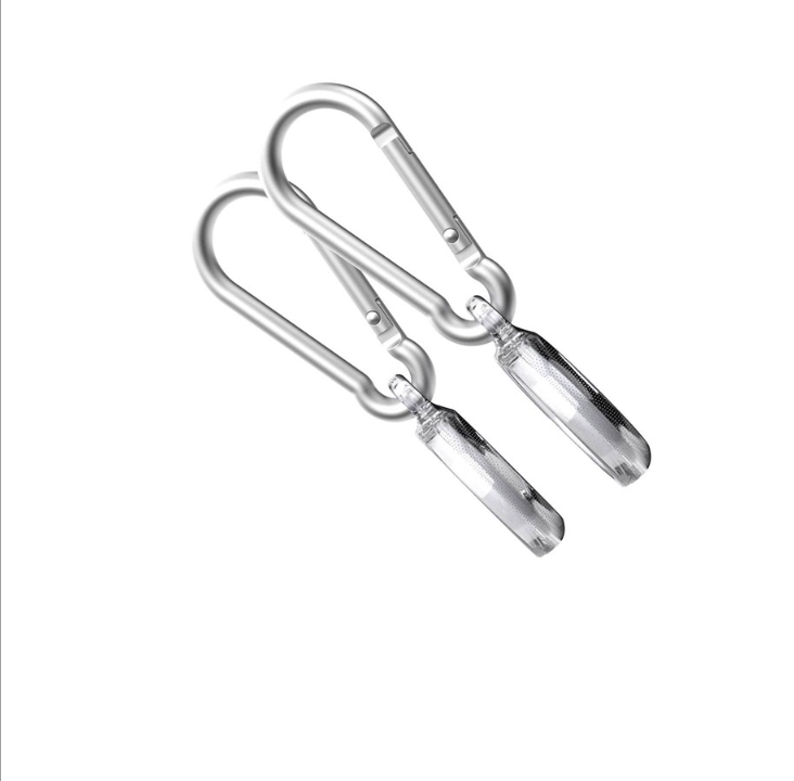 Tech21 Evo Clear case for AirTag (2-Pack) - Transparent