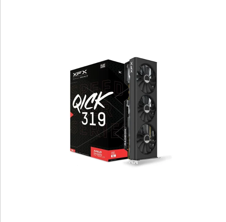 XFX Radeon RX 7800 XT Core - ذاكرة الوصول العشوائي GDDR6 سعة 16 جيجابايت - بطاقة الرسومات