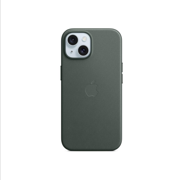 Apple iPhone 15 FineWoven 保护壳(带 MagSafe) - Evergreen