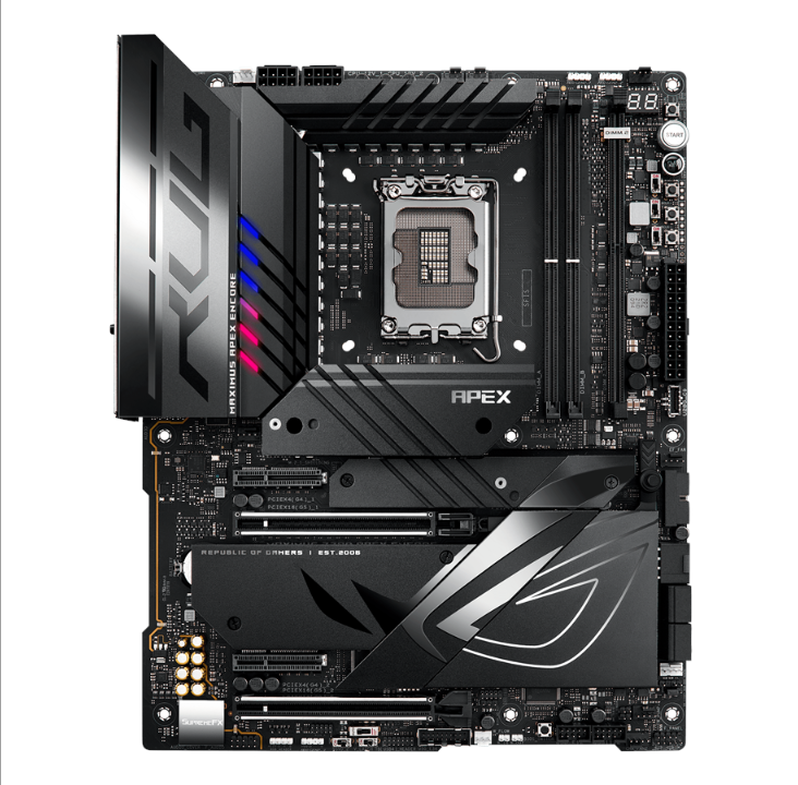ASUS ROG MAXIMUS Z790 APEX ENCORE Motherboard - Intel Z790 - Intel LGA1700 socket - DDR5 RAM - ATX
