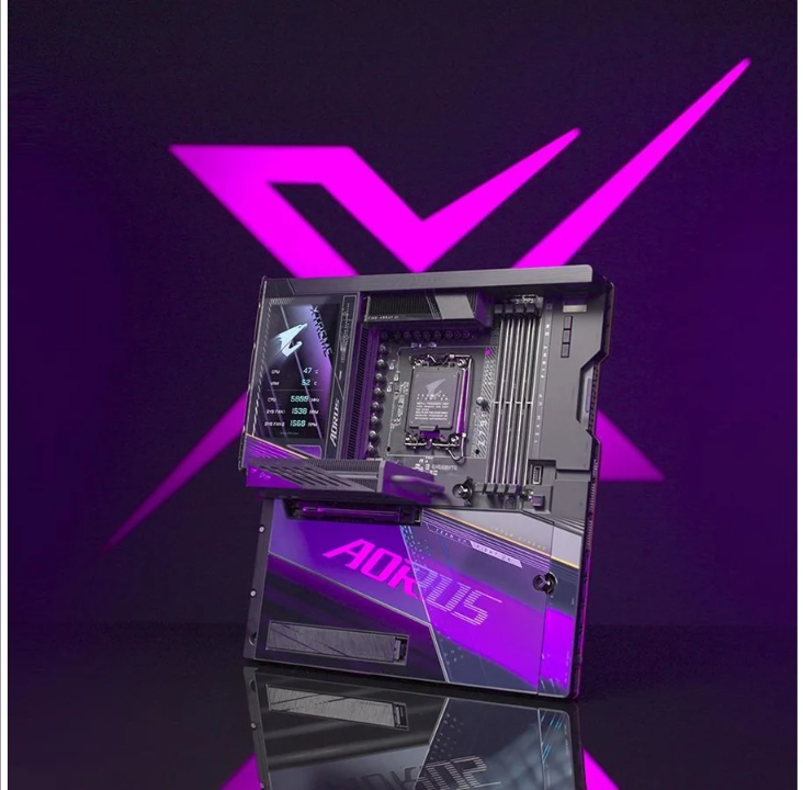 GIGABYTE Z790 AORUS XTREME X Motherboard - Intel Z790 - Intel LGA1700 socket - DDR5 RAM - Extended ATX