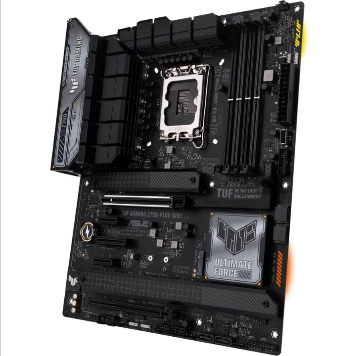 ASUS TUF GAMING Z790-PLUS WIFI (V2) Motherboard - Intel Z790 - Intel LGA1700 socket - DDR5 RAM - ATX