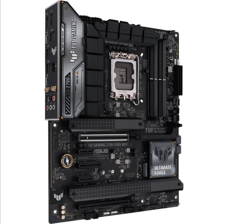 ASUS TUF GAMING Z790-PLUS WIFI (V2) Motherboard - Intel Z790 - Intel LGA1700 socket - DDR5 RAM - ATX