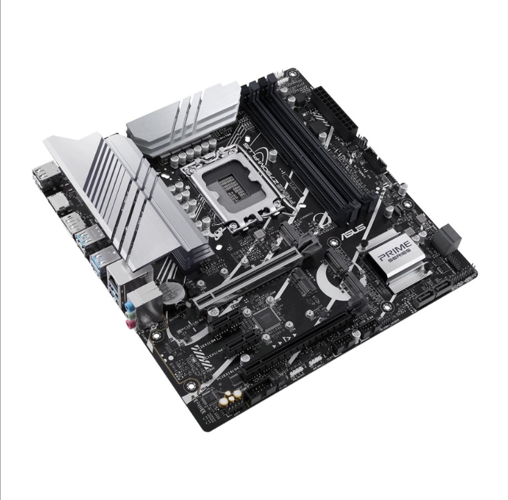 ASUS PRIME Z790M-PLUS (V2) Motherboard - Intel Z790 - Intel LGA1700 socket - DDR5 RAM - Micro-ATX