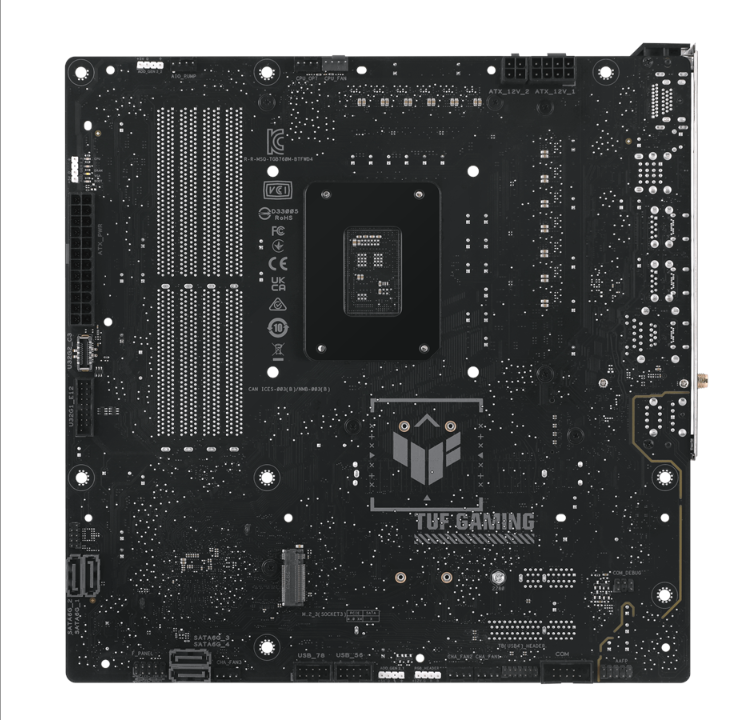 ASUS TUF GAMING B760M-BTF WIFI D4 Motherboard - Intel B760 - Intel LGA1700 socket - DDR4 RAM - Micro-ATX