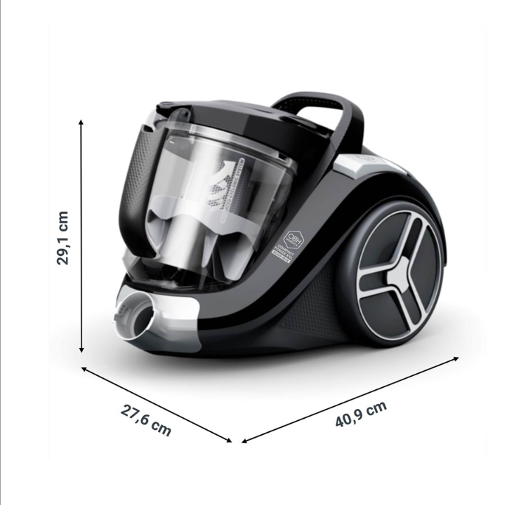 OBH Nordica 真空吸尘器 Compact Power XXL 无尘袋