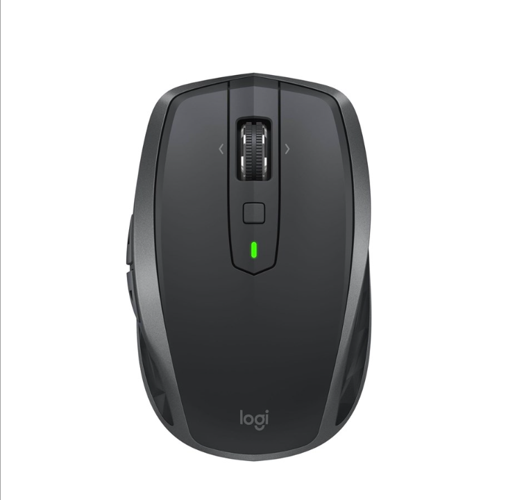 Logitech MX Anywhere 2S Wireless Mouse (BT) - Graphite - Mouse - Laser - 7 buttons - Gr?