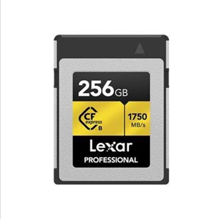 Lexar Professional GOLD 系列 - 闪存卡 - 256 GB - CFexpress B 型