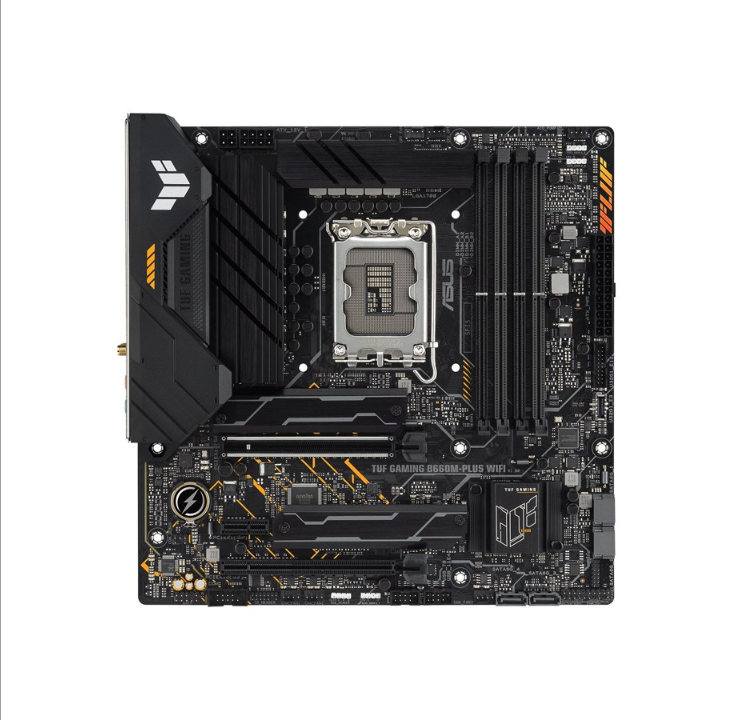 ASUS TUF GAMING B660M-PLUS WIFI - motherboard - micro ATX - LGA1700 Socket - B660 Motherboard - Intel B660 - Intel LGA1700 socket - DDR5 RAM - Micro-ATX