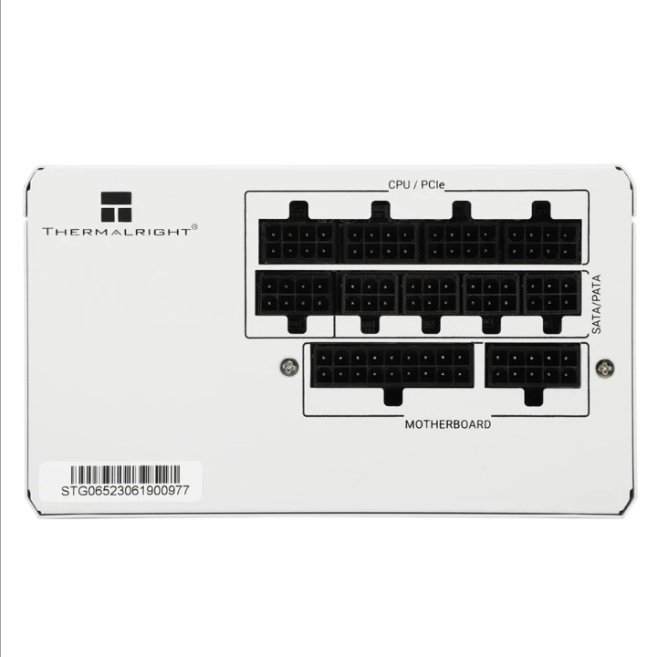 Thermalright TG (modular) White - power supply - 650 Watt - 120 mm - 80 Plus Gold certificate