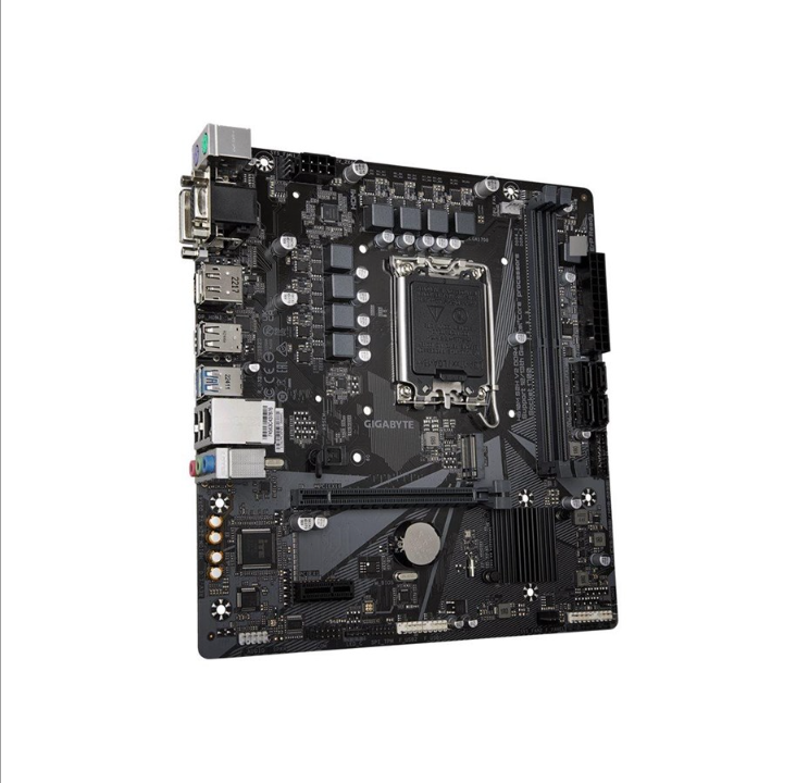 GIGABYTE H610M S2H V2 DDR4 Motherboard - Intel H610 - Intel LGA1700 socket - DDR4 RAM - Micro-ATX