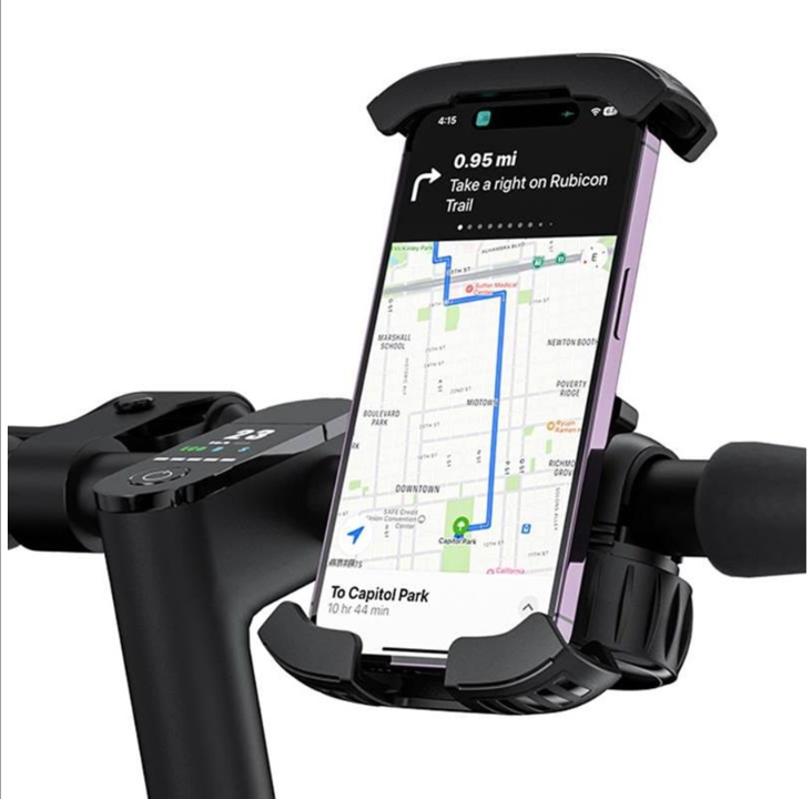 Baseus QuickGo bike carrier for phones (black)