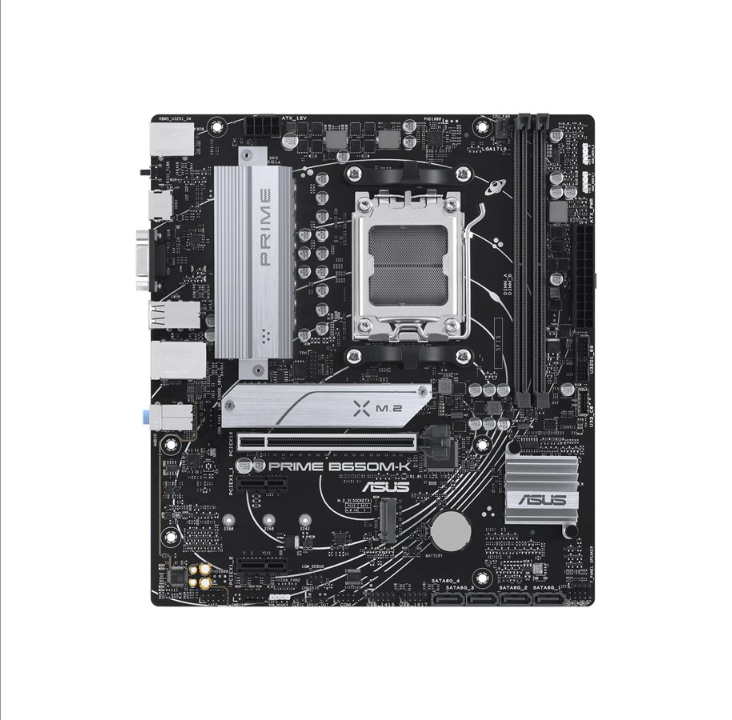 ASUS PRIME B650M-K Motherboard - AMD B650 - AMD AM5 socket - DDR5 RAM - Micro-ATX