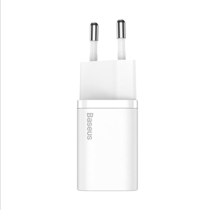 Baseus Super Si Quick Charger 1C 25W with USB-C cable for USB-C 1m (white)