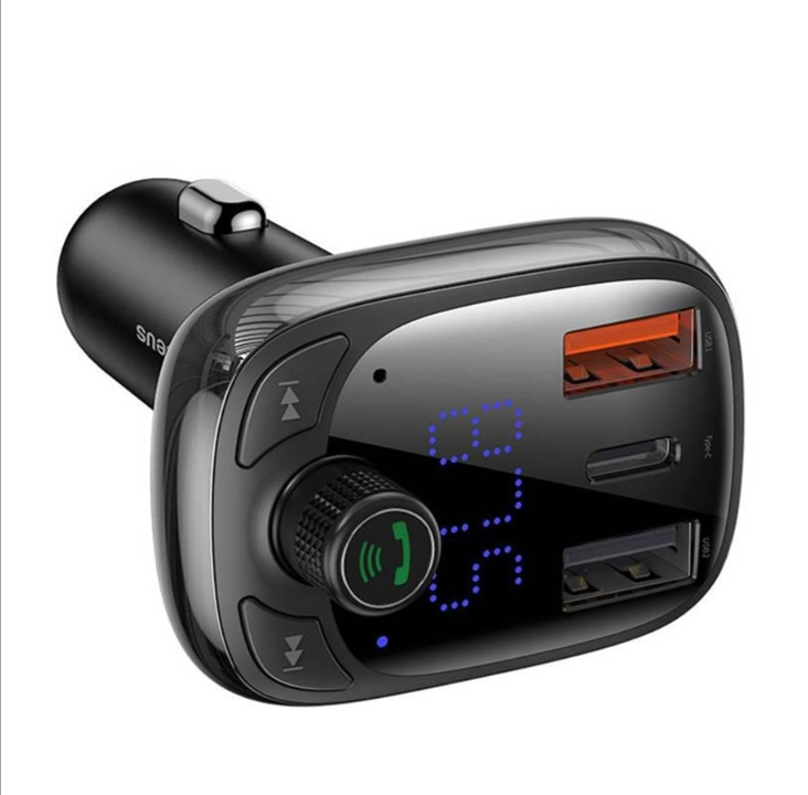 Baseus Car Bluetooth MP3 Player T Shaped S-13 Black OS