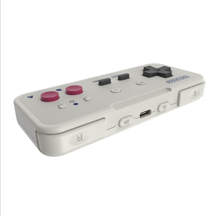 Retro-Bit Origin8 2.4G Pad NS NES GB Gray - Gamepad - MAC