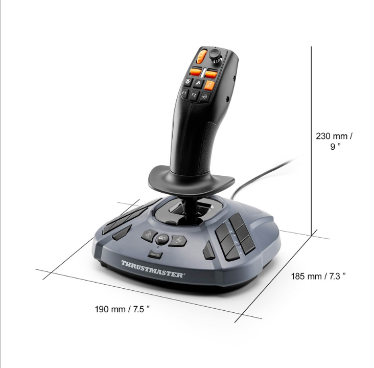 Thrustmaster SIMTASK FARMSTICK - عصا التحكم - جهاز الكمبيوتر