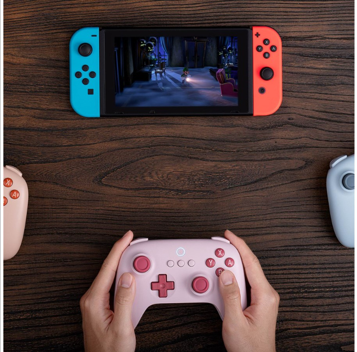 8BitDo Ultimate C Bluetooth - Pink - Gamepad - Nintendo Switch