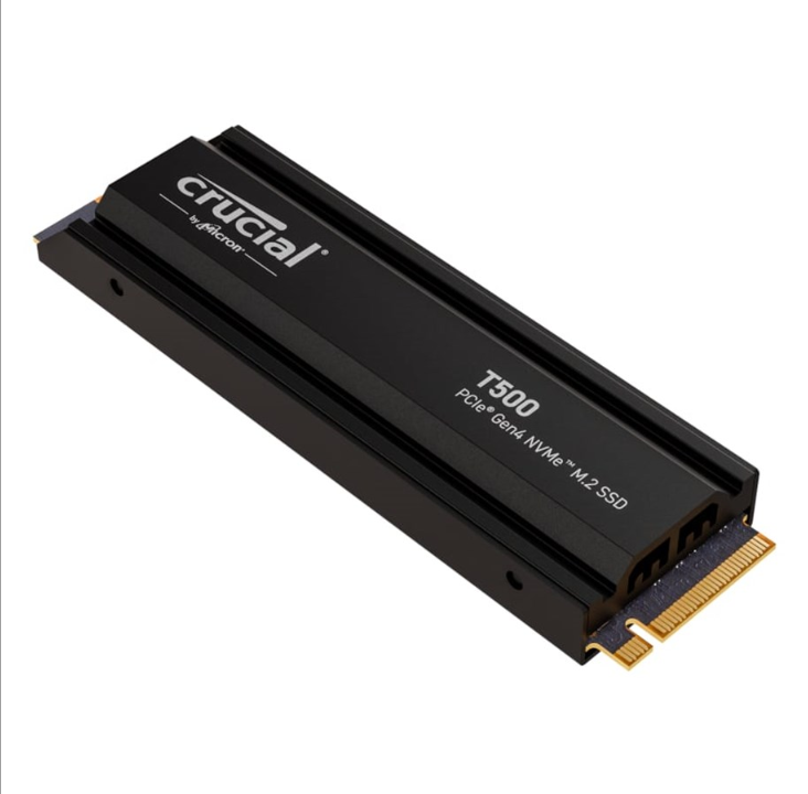 Crucial T500 SSD - 2TB - With heat spreader - M.2 2280 - PCIe 4.0