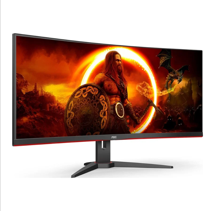 34" AOC CU34G2XE/BK - 3440x1440 - 144Hz - VA - HDR10 - Curved - 1 ms - Screen