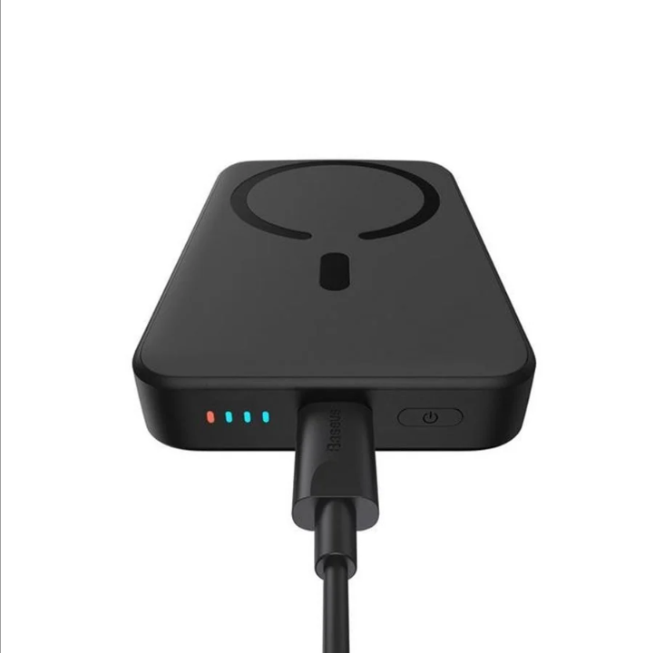 Baseus Magnetic Mini 10000mAh 20W MagSafe (black) PowerBank - Svart - 10000 mAh