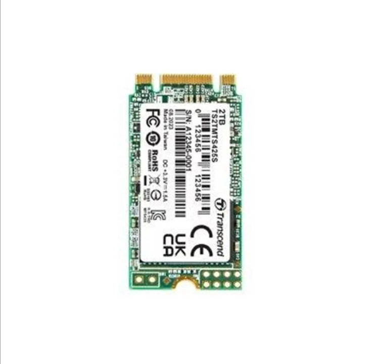 Transcend MTS425S SSD - 2TB - M.2 2242 - SATA-600