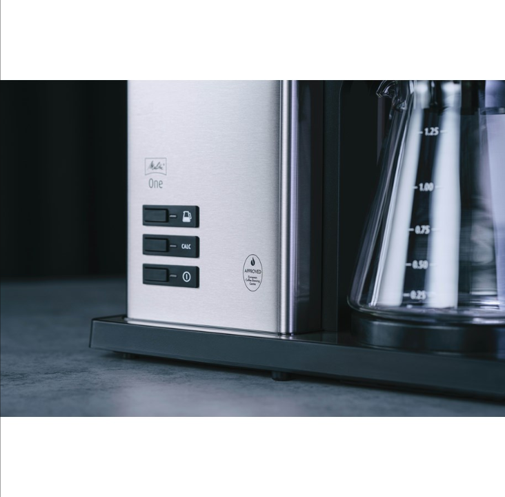Melitta One Glass Stainless Steel