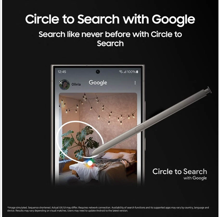 Samsung Galaxy S24 Ultra 256GB/12GB Enterprise Edition - Titanium Black