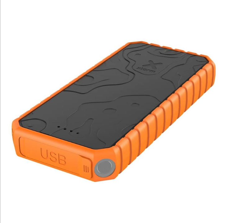 Xtorm Xtreme Series - rugged - Li-Ion - 24 pin USB-C USB-C (power only) 4 pin USB Type A (QC 3.0) - 35 Watt PowerBank - 20000 mAh