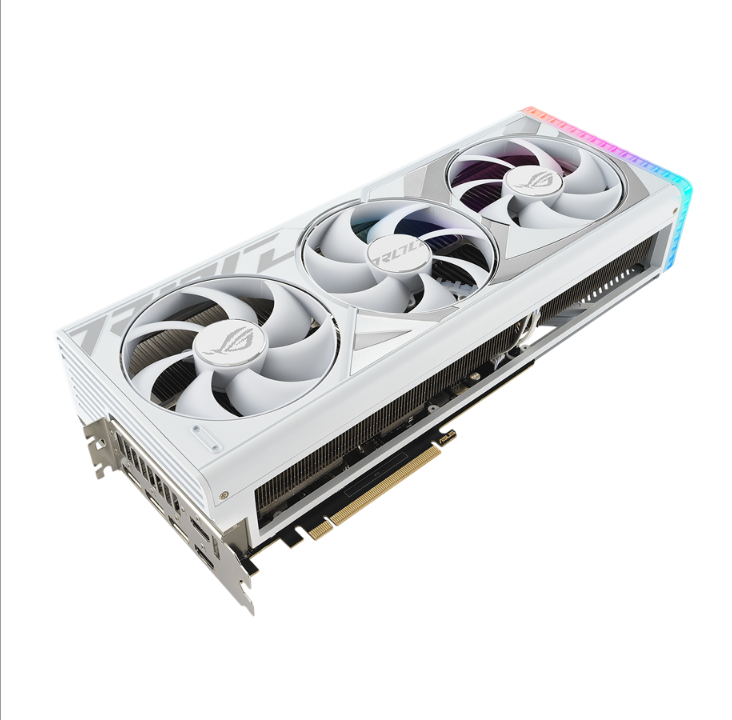 华硕 GeForce RTX 4080 SUPER ROG STRIX 白色 - 16GB GDDR6X RAM - 显卡