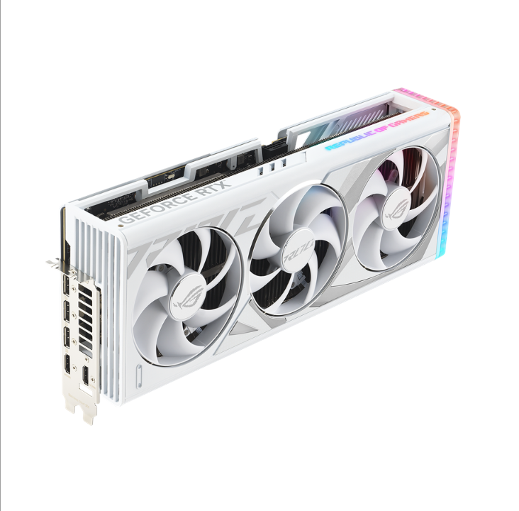 华硕 GeForce RTX 4080 SUPER ROG STRIX 白色 - 16GB GDDR6X RAM - 显卡