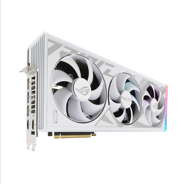 华硕 GeForce RTX 4080 SUPER ROG STRIX 白色 - 16GB GDDR6X RAM - 显卡