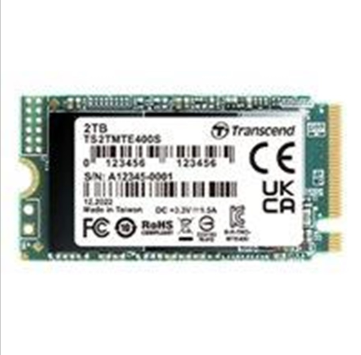 Transcend TS2TMTE400S - SSD - 2 TB - PCIe 3.0 x4 (NVMe)