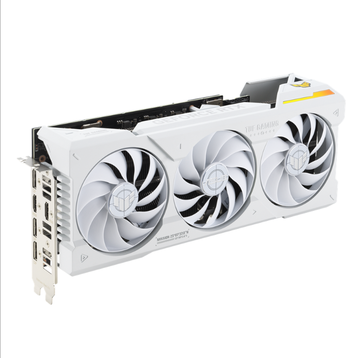 华硕 GeForce RTX 4070 Ti SUPER TUF 白色 OC - 16GB GDDR6X RAM - 显卡