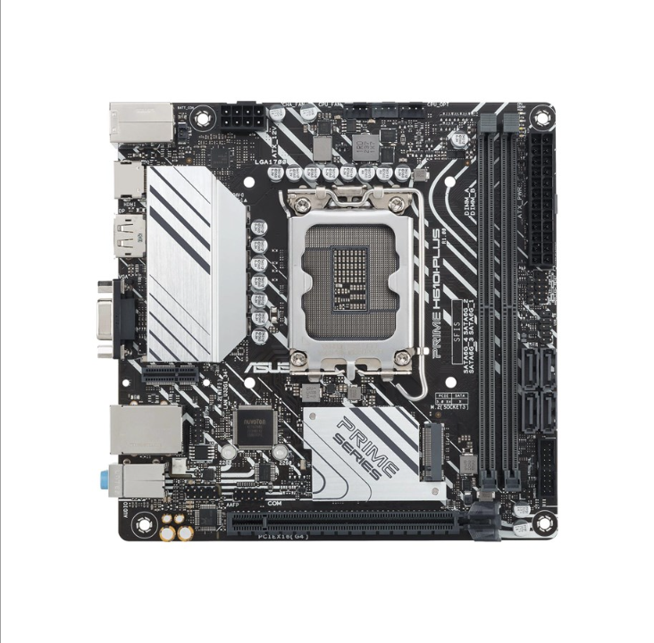 اللوحة الأم ASUS PRIME H610I-PLUS-CSM - Intel H610 - مقبس Intel LGA1700 - ذاكرة الوصول العشوائي DDR5 - Mini-ITX