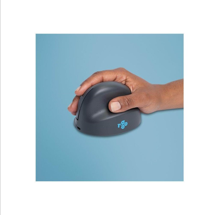 R-Go Tools R-Go HE Basic - Vertical mouse - Optic - 3 buttons - Black