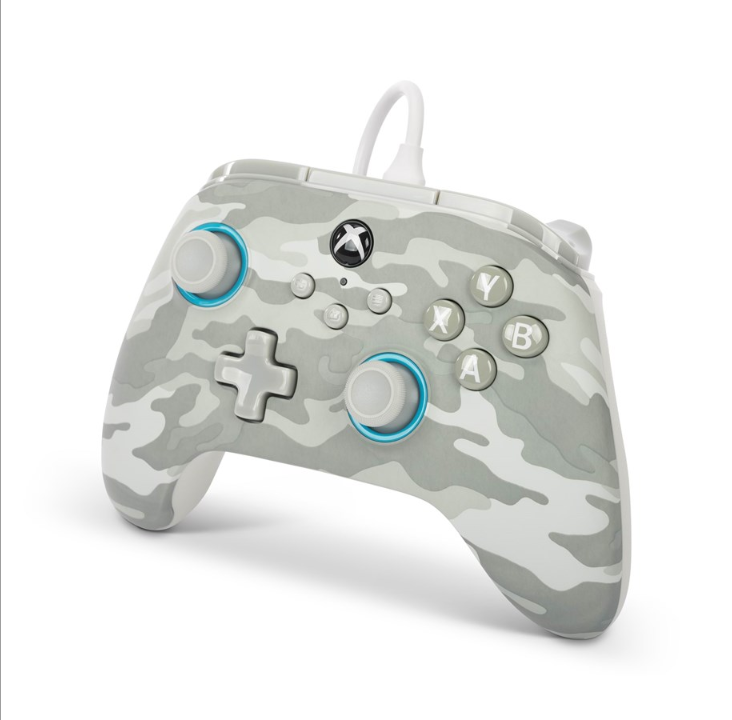 PowerA Advantage Wired Controller for Xbox Series X|S - Arctic Camouflage - Gamepad - Microsoft Xbox Series S