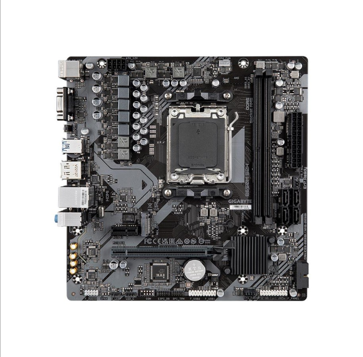 GIGABYTE B650M S2H - 1.0 - motherboard - micro ATX - Socket AM5 - AMD B650 Motherboard - AMD B650 - AMD AM5 socket - DDR5 RAM - Micro-ATX