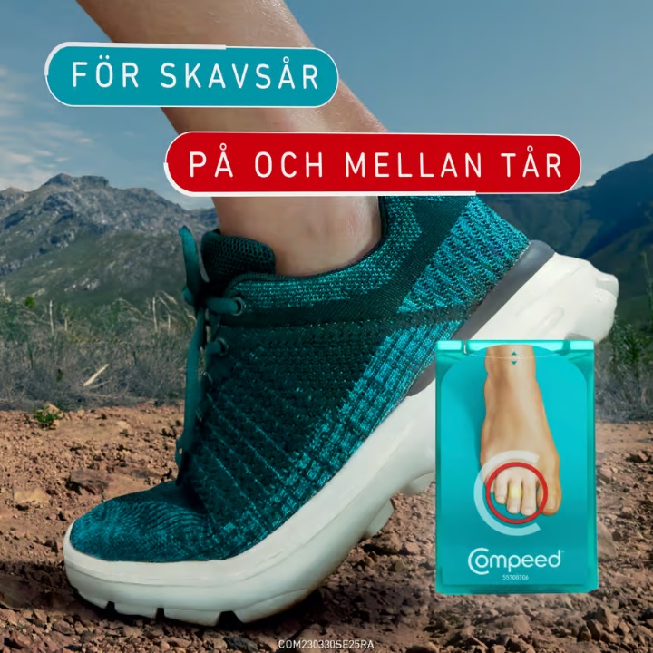 Compeed Abrasion Plaster On Toes 8 pcs