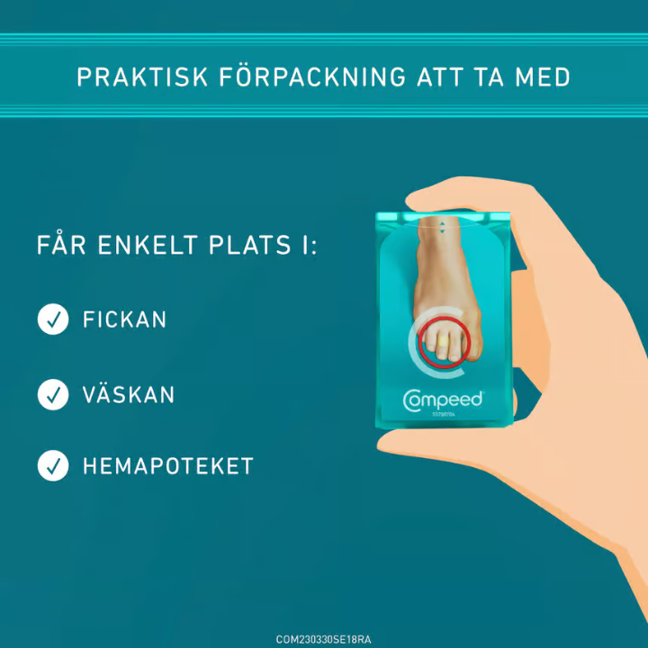Compeed Abrasion Plaster On Toes 8 pcs