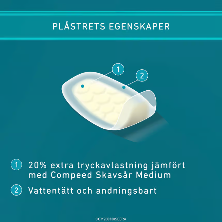 Compeed Abrasion Plaster Extreme 5 pcs