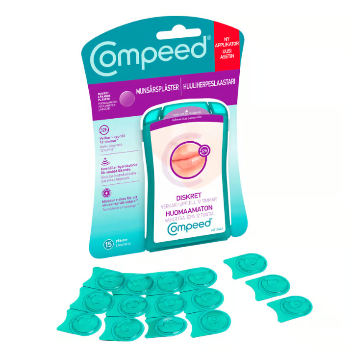Compeed Cold Sore Plaster 15 pcs