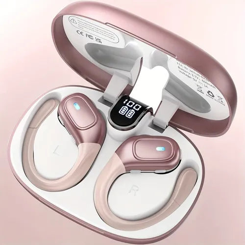 Wireless Earbuds,Ture Wireless BT 5.3 Earbuds, 75H Playtime IPX7 Waterproof Headphones With LED Digital Display & CVC 8.0 Noise Cancelling Mic In-Ear Earphone For IPhone Android