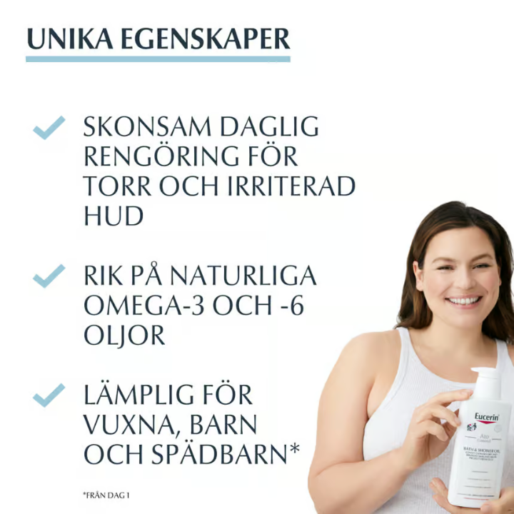 Eucerin AtoControl Bath & Shower Oil 400 ml