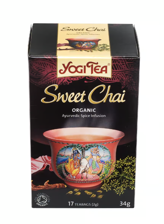 Yogi Tea Organic sweet chai tea requirement 17 pcs