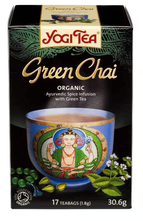 Yogi Tea Organic green chai tea requirement 17 pcs