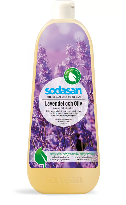 Sodasan Lavender & Olive Liquid Soap 1 liter