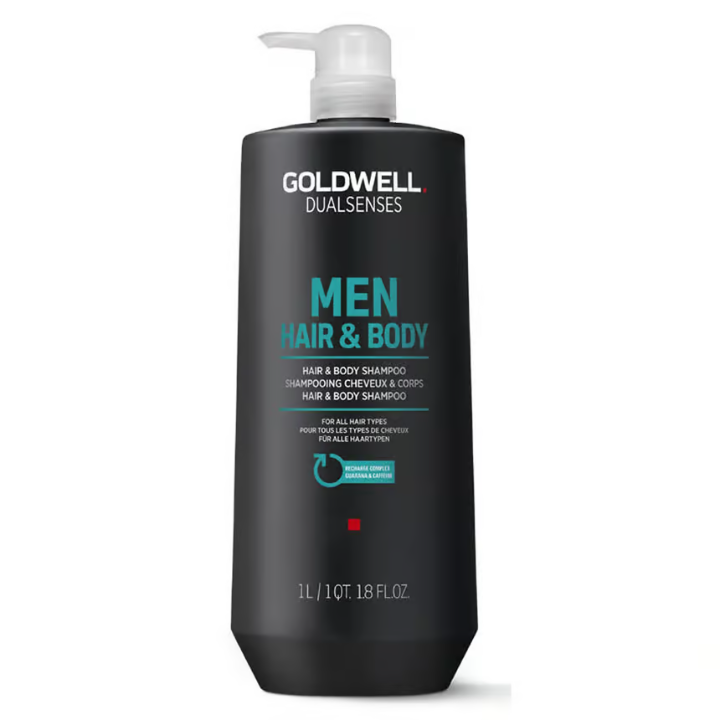 GOLDWELL Dual Senses Men Hair & Body Shampoo 1000 ml