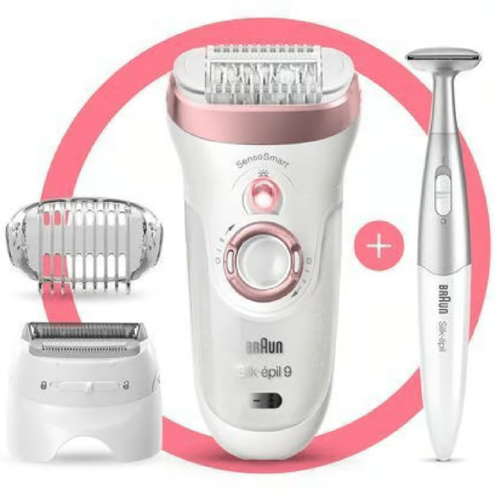 Braun Silk-épil Epilator 9 SensoSmart 9-890 White/Rose Gold